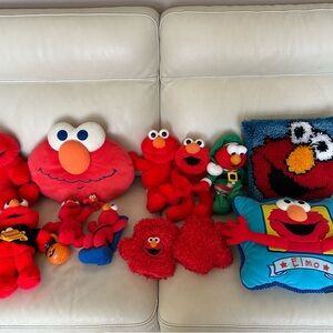 Sesame Street Elmo Collection Lot